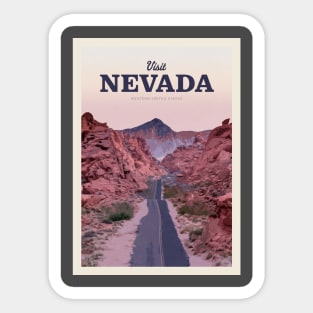 Visit Nevada Sticker